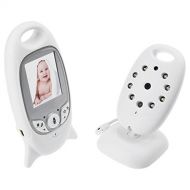 Video Baby Monitor, BeiLan Digital Security 2.4GHz Talk-Back Two-Way Audio Night Vision Temp Sensor Long-rang Signal Built-in Lullaby Comfort Baby 2.0 LCD Screen