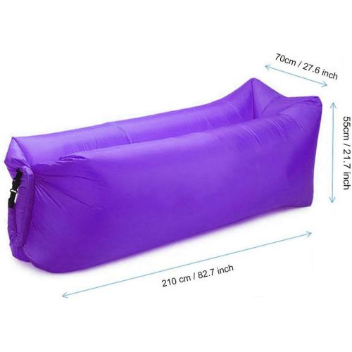  Beiruoyu Inflatable Lounger Air Chair Sofa Bed Sleeping Bag Couch for Beach Camping Lake Garden ¡­