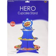 Beistle Hero Cupcake Stand