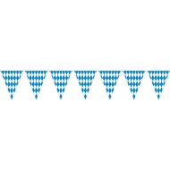 Beistle 50970 Oktoberfest Bavarian Flag Pennant Banner 11 Inches by 12 Feet