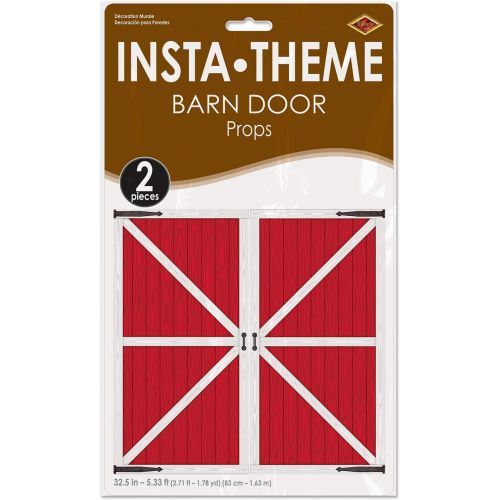  Beistle Barn Door Props Party Accessory (1 count) (2/Pkg)