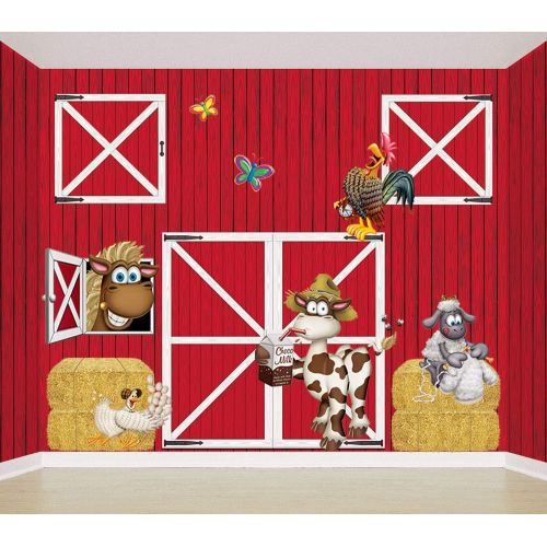  Beistle Barn Door Props Party Accessory (1 count) (2/Pkg)