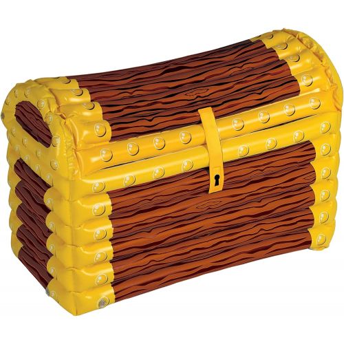  할로윈 용품Beistle Inflatable Treasure Chest Cooler (holds apprx 48 12-Oz cans) Party Accessory (1 count) (1/Pkg)