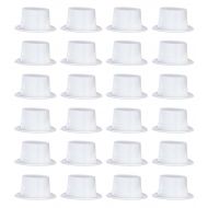 Beistle 66625 24-Piece Plastic Toppers, White