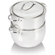 [아마존베스트]Bekaline 16303104 Casimir Couscoustopf Curved shape with Lid Stainless Steel 24 CM