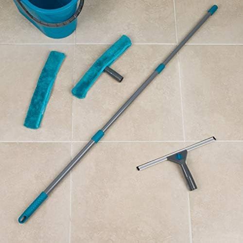  [아마존베스트]Beldray LA028693TQ 5-Piece Large Window Cleaning Set, Turquoise