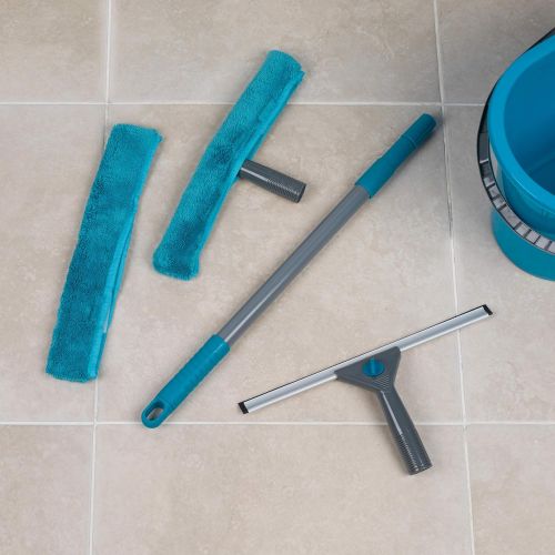  [아마존베스트]Beldray LA028693TQ 5-Piece Large Window Cleaning Set, Turquoise