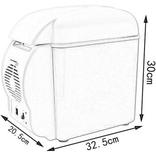  Belief Rebirth 12V DC 7.5L Kuehlbox im Auto - Kuehlerfahrzeug Tragbare elektrische Kuehlbox fuer LKW, Wohnmobil, Zuhause, Buero, Reise, Camping