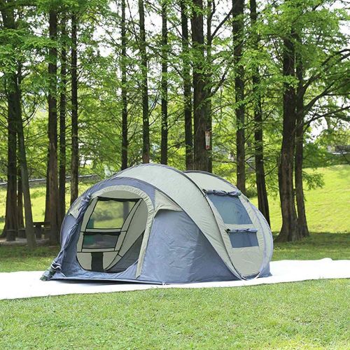  Believe in yourself Upgraded Large 2 Person Pop Up Tent - Water-Resistant, Ventilated and Durable