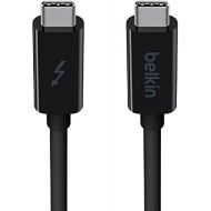 Belkin Thunderbolt 3 Usb Type-C Cable - Featuring Usb-C To Usb-C End Connections On 3 Foot/1 Meter Long Thunderbolt 3 Cable - 20 Gbps Data Transfer Speed - Usb 3.1 Compatible 10GB/