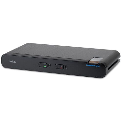 벨킨 Belkin Universal 2nd Gen Secure 2-Head KVM Switch