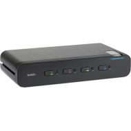 Belkin 4-Port Universal 2nd Gen Secure 2-Head KVM Switch