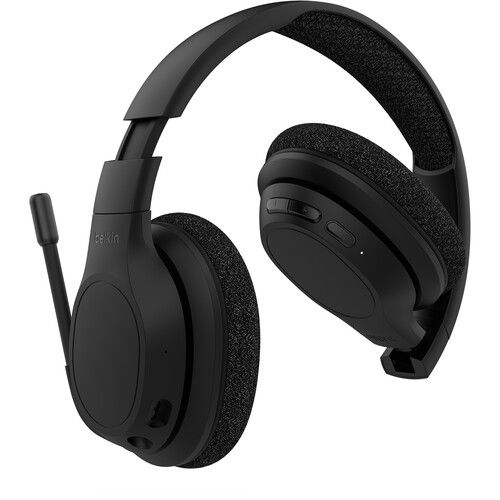 벨킨 Belkin SoundForm Adapt Wireless Over-Ear Headset (Black)