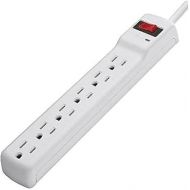 Belkin 6-Outlet Power Strip Surge Protector with 3-Foot Power Cord, 300 Joules (F5C047),White