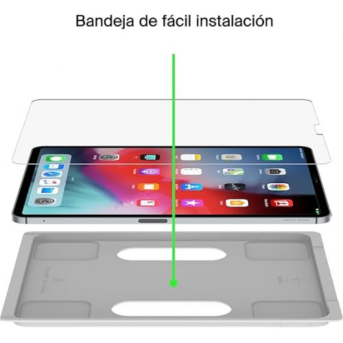 벨킨 Belkin F8W934zz ScreenForce Tempered Glass Screen Protector for iPad Pro 11” and iPad Air 4 10.9”