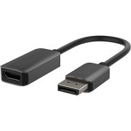 Belkin HDMI to DisplayPort Adapter, DisplayPort 1.2 to HDMI 2.0 Converter - Compatible with 4K 60fps, HDR & HDR10 Monitors, Projectors, and HDTVs - Uni-Directional DisplayPort to HDMI Adapter Cable