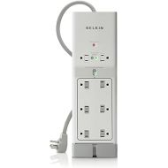 Belkin 8-Outlet Conserve Switch Surge Protector, 4ft Cord and Remote, White