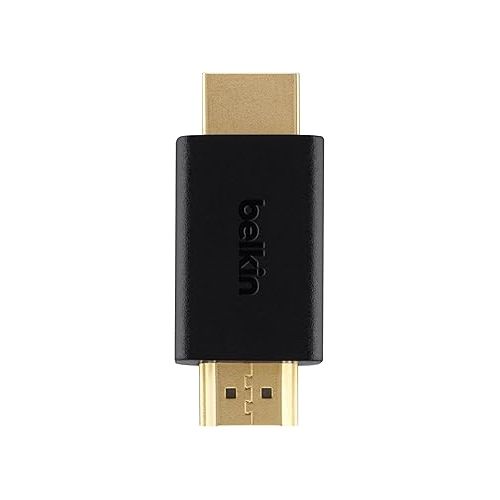 벨킨 Belkin HDMI to VGA Adapter Kit, Compatible with Apple TV 4thGen and Other Generations, Amazon Fire TV, Google Chromecast, Chromebooks, Intel Compute Stick and Other HDMI devices (B2B137-BLK)