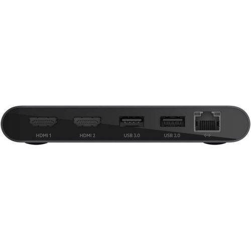 벨킨 Belkin Thunderbolt 3 Dock Mini HD With Cable - Usb C Hub - Usb C Docking Station For Macos & Windows, Dual 4K @60hz, 40Gbps Transfer Speed, With Ethernet Port, BLACK