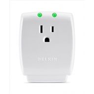 Belkin 1-Outlet SurgeCube Portable Wall Tap with Ground & Protected Light Indicators - For Home, Office, Travel