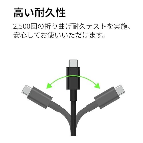 벨킨 Belkin USB Type C to HDMI 2.1 Cable, 6.6FT/2M Cable with 8K@60Hz, 4K@144Hz, HDR, HBR3, DSC, HDCP 2.2, Works with Chromebook Certified, Compatible with MacBook, iPad Pro and Other USB C Devices