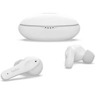 Belkin Soundform Nano - Bluetooth Earbuds for Kids with Built-in Microphone, 24H Battery Life, 85dB Safe Volume Limit - Kids Bluetooth Earbuds for iPhone, iPad, Galaxy & More - White