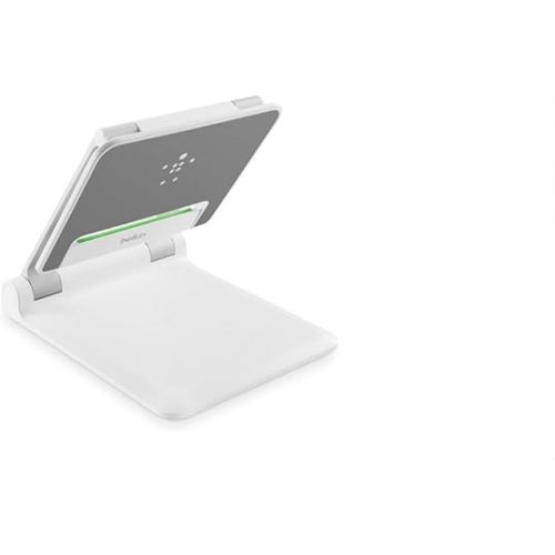 벨킨 Belkin Portable Tablet Stage - Adjustable Tablet Stand For Presentations & Classrooms - Ideal Stand For Video Recording - Compatible With All Generations of the Apple iPhone, iPad, iPad Pro & More