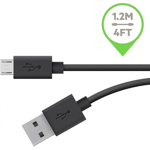 벨킨 Belkin MIXIT? Micro USB Cable for Samsung Phones (Black, 4 Feet)