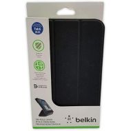 Belkin Form-Fit Tri-Fold Folio Case for Samsung Galaxy Tab E 8.0 - Blacktop - F7P369BTC00-TL