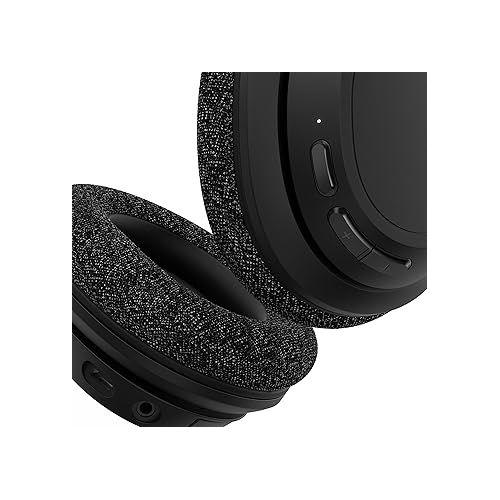 벨킨 Belkin SoundForm Adapt Wireless Over-Ear Headset,?Headphones for Work, Play, Gaming, & Travel w/Built-in Boom Microphone, 45H Battery Life - Compatible with iPhone, iPad, Galaxy, and More - Black