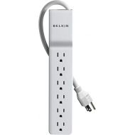 Belkin 6-Outlet Home and Office Power Strip Surge Protector, 4ft Cord