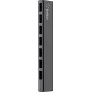 Belkin 7-Port Ultra-Slim Desktop USB Hub - Desktop USB Hub 2.0 - 7 Hi-Speed USB Ports - Compatible With MacOS & Windows For Connecting Charging Cable, Keyboard, Mouse & Any USB-Enabled Devices