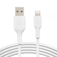 Belkin BoostCharge Lightning Cable - 9.8ft/3M - MFi Certified Apple iPhone Charger USB to Lightning Cable - iPhone Cable - iPhone Charger Cord - Apple Charger - USB Phone Charger - White
