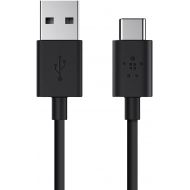 Belkin USB-IF Certified 2.0 USB-A to USB-C (USB Type C) Charge Cable, 6 Feet / 1.8 Meters, Black