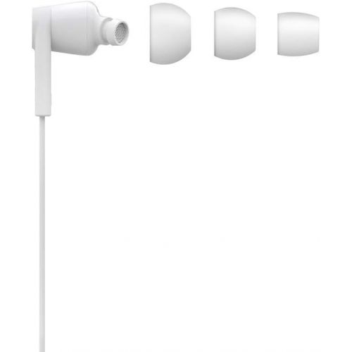 벨킨 [아마존 핫딜] [아마존핫딜]Belkin in-Ear Lightning Headphones w/Mic Control (iPhone Headphones for iPhone 11, 11 Pro, 11 Pro Max, XS, XS Max, XR, X, 8, 8 Plus, More) iPhone Earphones, iPhone Earbuds, White