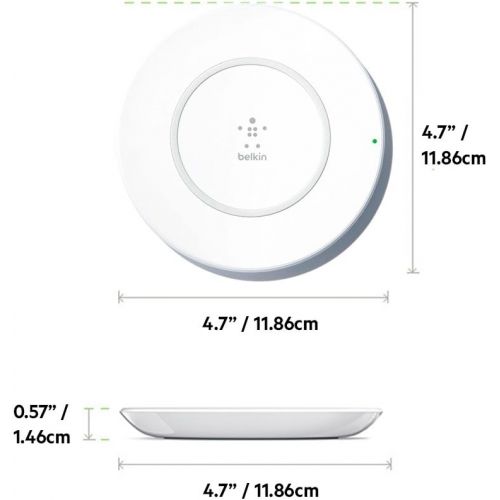 벨킨 [아마존 핫딜] [아마존핫딜]Belkin Boost Up Wireless Charging Pad 7.5W  Fast iPhone Wireless Charger for iPhone XS, XS Max, XR, X, 8, 8 Plus, AirPods 2 (Compatible w/ Samsung, LG, Sony, more)