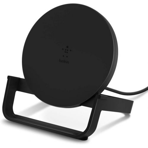 벨킨 [아마존핫딜][아마존 핫딜] Belkin Boost Up Wireless Charging Stand 10W Wireless Charger for iPhone 11, Pro, Max, XS, Max, XR, X, 8, Plus/Samsung Galaxy S10, Note10 and More