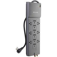 [아마존베스트]Belkin 12-Outlet Power Strip Surge Protector w/ 8ft Cord  Ideal for Computers, Home Theatre, Appliances, Office Equipment and more (3,940 Joules)