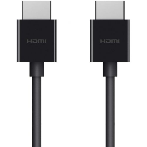 벨킨 [아마존베스트]Belkin Ultra HD High Speed HDMI Cable, Optimal Viewing for Apple TV and Apple TV 4K, Dolby Vision HDR, 2 M/6.ft  Black