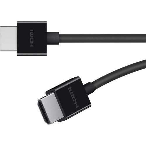 벨킨 [아마존베스트]Belkin Ultra HD High Speed HDMI Cable, Optimal Viewing for Apple TV and Apple TV 4K, Dolby Vision HDR, 2 M/6.ft  Black