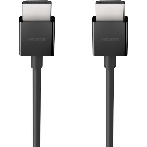 벨킨 [아마존베스트]Belkin Ultra HD High Speed HDMI Cable, Optimal Viewing for Apple TV and Apple TV 4K, Dolby Vision HDR, 2 M/6.ft  Black