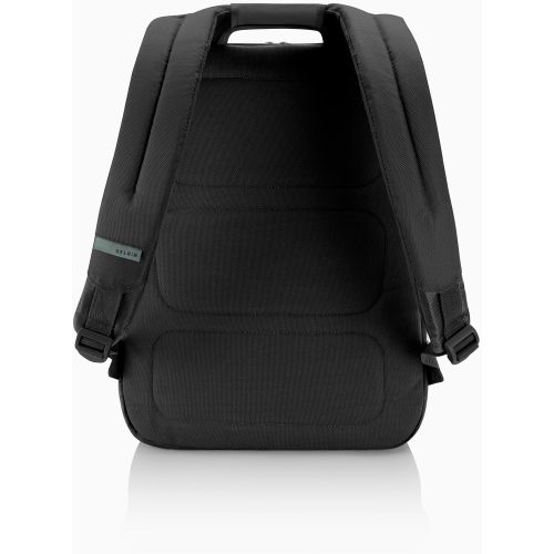 벨킨 Belkin Core Laptop Backpack (Pitch Black/Soft Gray) fits up to 15.6-Inch laptops