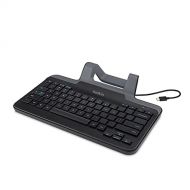 Belkin B2B191 Wired Tablet Keyboard with Stand for Chrome OS ? Keyboard for Acer Chromebook Tab 10, Black