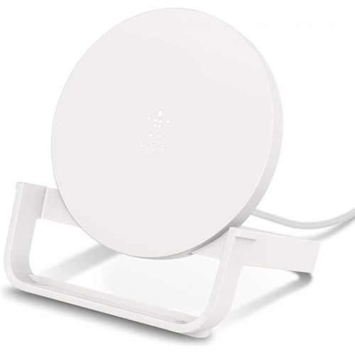 벨킨 Belkin Boost Up Wireless Charging Stand 10W Wireless Charger for iPhone 11, Pro, Max, XS, Max, XR, X, 8, Plus/Samsung Galaxy S10, Note10 and More