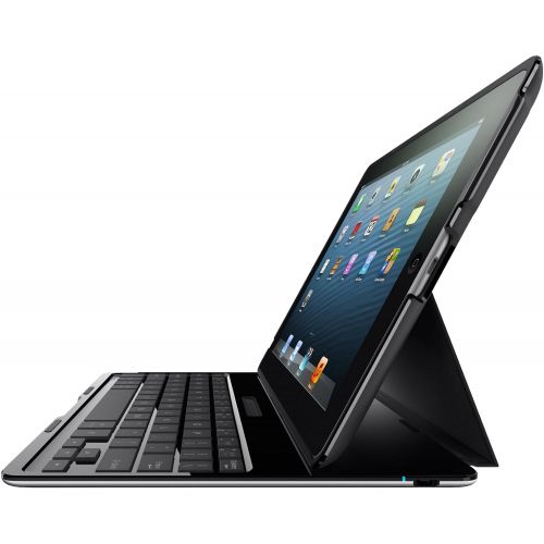 벨킨 Belkin QODE Ultimate Keyboard Case for iPad 2 (2011 model), iPad 3rd Gen and iPad 4th Gen (Black) (F5L149ttBLK)