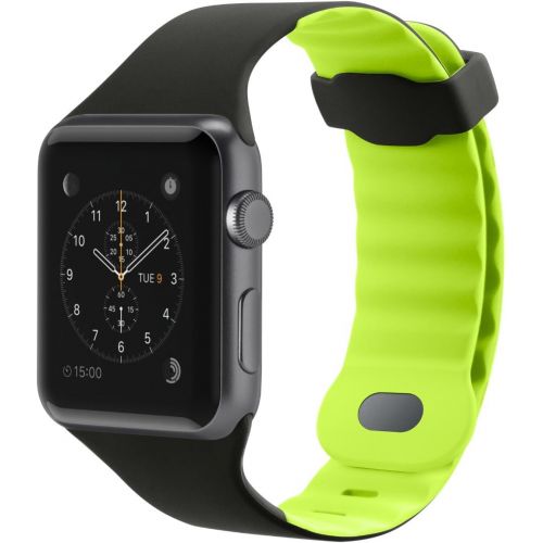 벨킨 Belkin Sport Band for Apple Watch (42mm/44mm)  Apple Watch Sport Band for Apple Watch Series 4, 3, 2, 1 (Apple Watch Wristband), Citron Green
