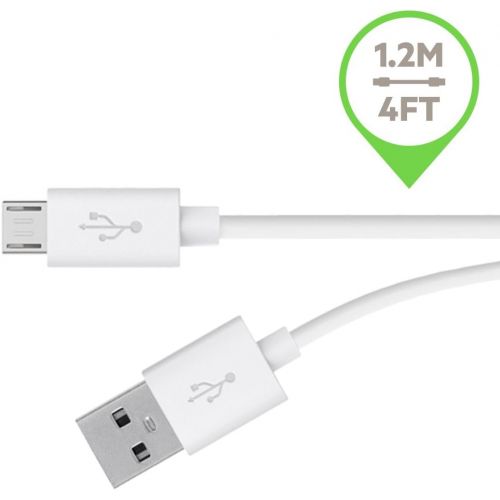 벨킨 Belkin MIXIT? Micro USB Cable for Samsung Phones (White, 4 Feet)