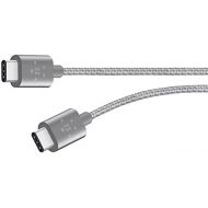 Belkin USB-IF Certified MIXIT 6-Inch Metallic USB-C to USB-C (USB Type C) Charge Cable (Grey)