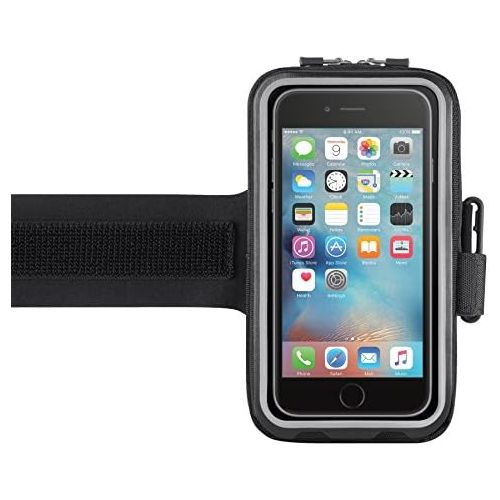 벨킨 Belkin Sport-Fit Plus Armband for iPhone 6 / 6S, Fitbit Alta, Fitbit Blaze and Fitbit Charge HR (Black/Overcast)