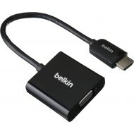 Belkin HDMI to VGA Adapter Dongle with 3.5mm Audio Jack for Portable Devices